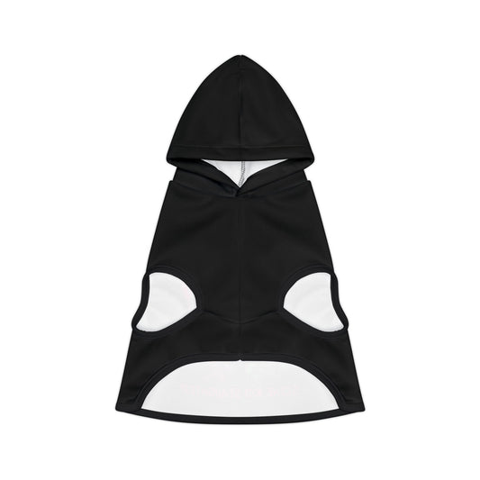 Butcher Boy Pet Hoodie with Retro Graphics - Perfect for Halloween and Trendy Pets